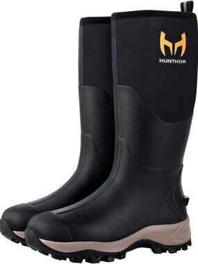 Stylish Waterproof Tall Rubber Boots for Women - Perfect for Rain & Hunting